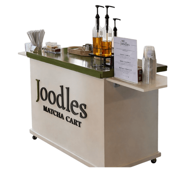 Joodles matcha cart